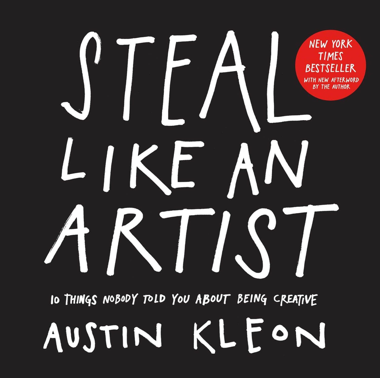 portada del libro "Steal Like An Artist de Austin Kleon"